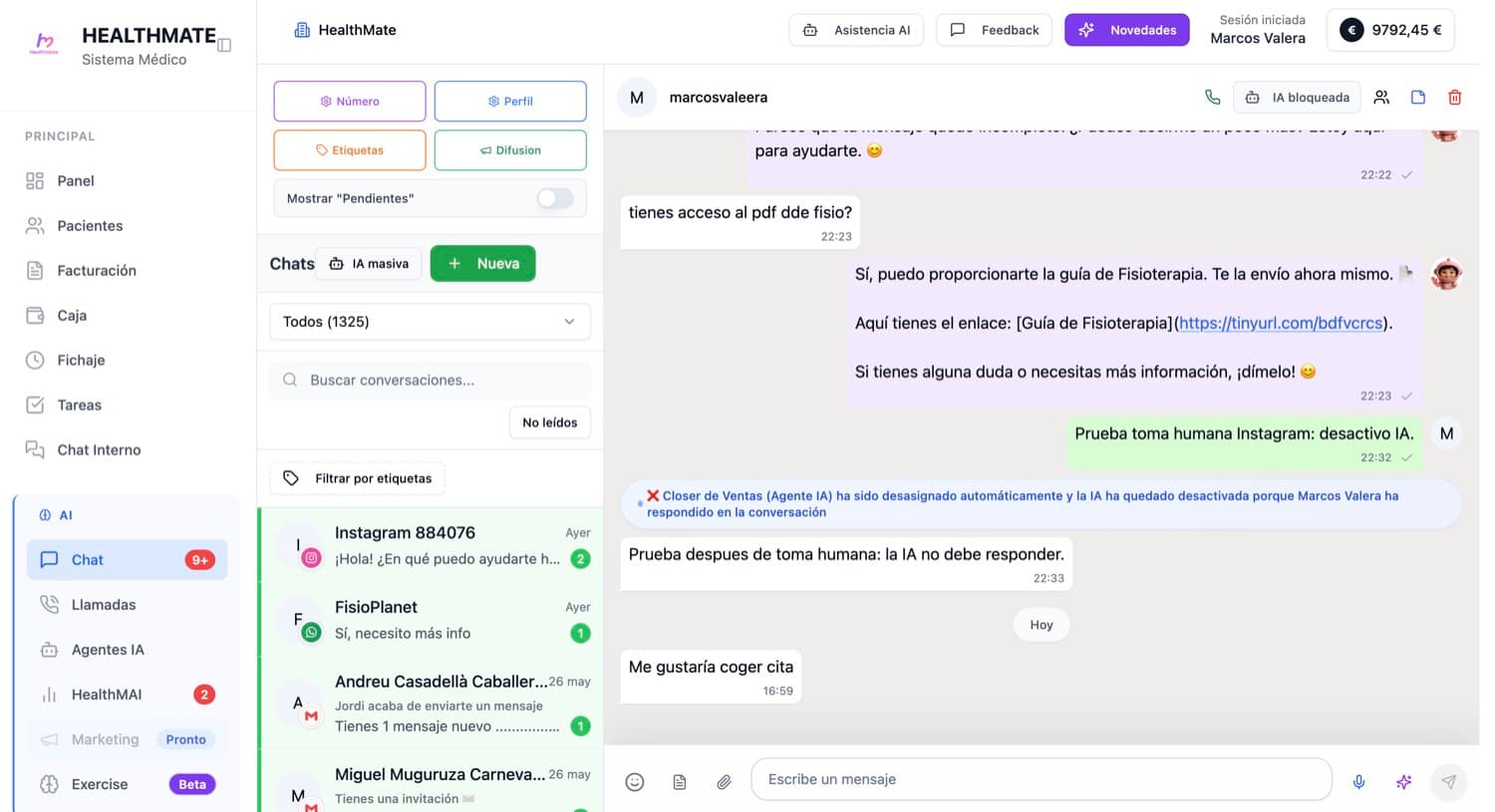 Gestión clínica con inteligencia artificial: la revolución operativa de HealthMate